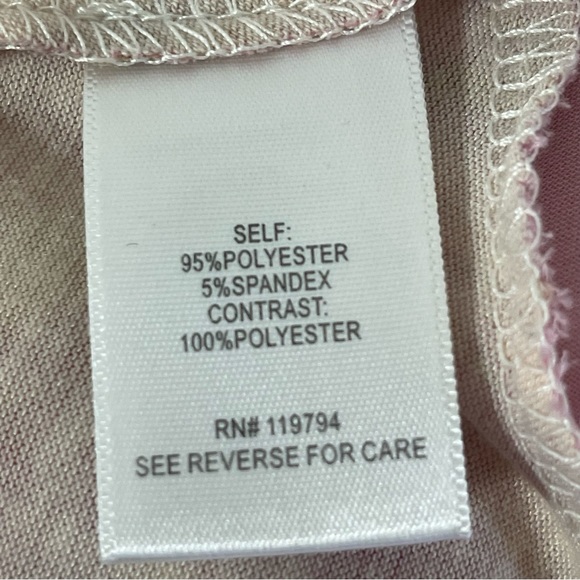 Plus Size One World Embellished Tunic Size XXXL Pink - Picture 6 of 6